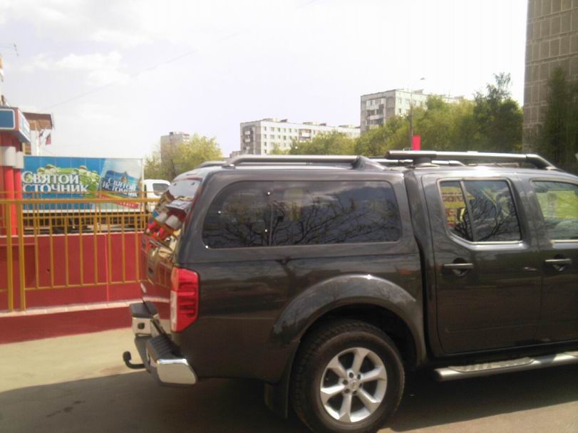 Nissan navara snugtop roof bars #10