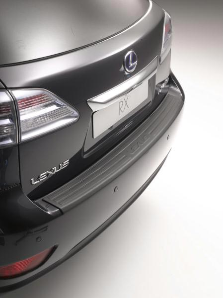 Каталог аксессуаров - НАКЛАДКА НА ЗАДНИЙ БАМПЕР (пластик) для LEXUS RX ...