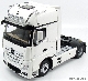   Mercedes-Benz Actros, GigaSpace Cab (2500), Semitrailer Tractor, Diamond White, 1:18 MERCEDES