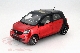  Smart Fortwo Cabriolet, Scale 1:43, Red SMART