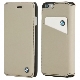    BMW iPhone 6 Plus Bicolor Booktype Grey/Black BMW