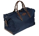   Jaguar Heritage Holdall, leather-Nylon, Blue-Brown MERCEDES