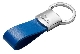  Jaguar Leather Loop Keyring Blue JAGUAR