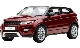   Land Rover Evoque, Scale 1:18, Firenze Red LANDROVER