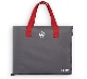 - Volkswagen Tiguan Bag-plaid, Grey/Red VAG