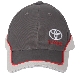  Toyota Baseball Cap, Classic, Grey-White TOYOTA