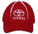  Toyota Baseball Cap, Classic, Red TOYOTA