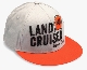  Toyota Land Cruiser 40 Baseball Cap, Grey-Red TOYOTA