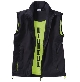   Porsche Unisex Vest - Sport, Black / Acid Green PORSCHE