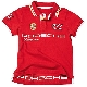   Porsche Childrens Polo Shirt, Red PORSCHE