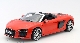   Audi R8 Spyder V10, Dynamite Red, Scale 1:18 VAG