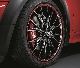   R18 JCW LM Rad Cross Spoke R113 (red line) MINI