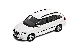   Skoda Model Fabia Combi GreenLine 1:43 candy white SKODA