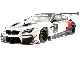  BMW M6 GT3 (F13), White, Scale 1:18 BMW