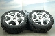    R18 Panamera winter wheel set, 8J x 18 ET 59 + 9J x 18 ET 53, with Nokian winter tyres PORSCHE