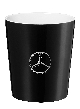     Mercedes Stuttgart Mug, Black, Classic Star, MERCEDES